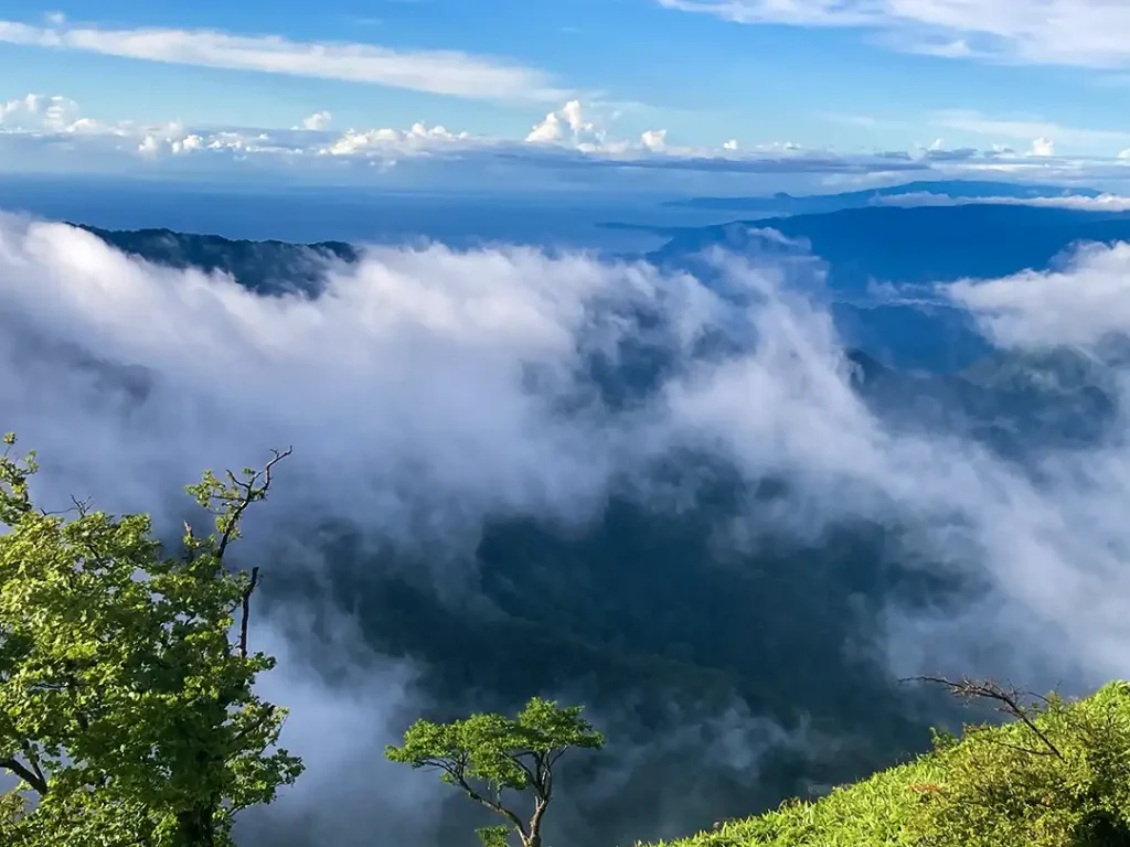 丹沢,鍋割山,塔ノ岳,丹沢山,蛭ヶ岳へ登山