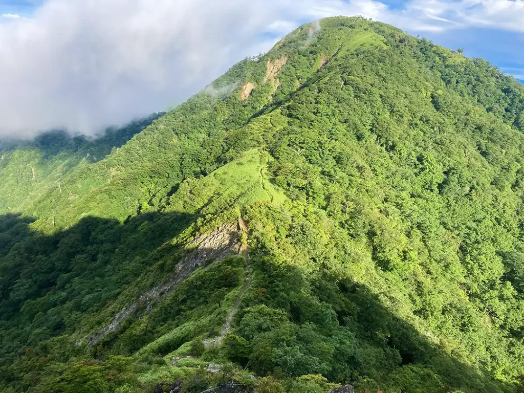 丹沢,鍋割山,塔ノ岳,丹沢山,蛭ヶ岳へ登山