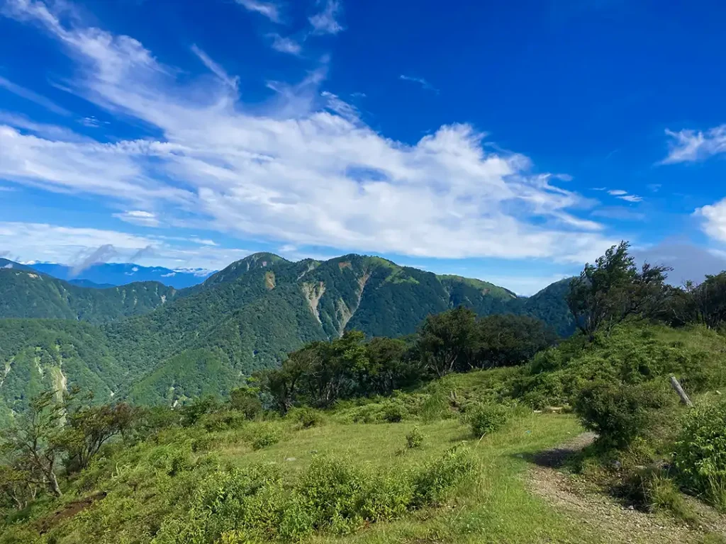 丹沢,鍋割山,塔ノ岳,丹沢山,蛭ヶ岳へ登山